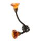 Amber Diamond Glass Cut Iron HooK
