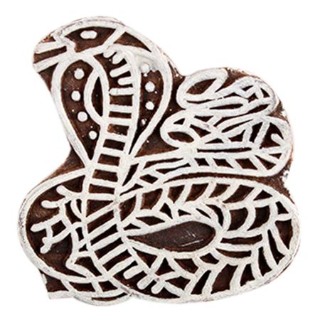 Set of 1 Piece New Wooden Printing Block