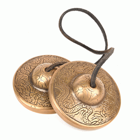 Brass Manjeera Used in Kirtan and Bhajan