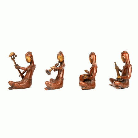 Ethnic Brass Musical Ladies 4 Pieces