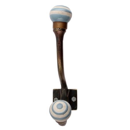 Grey Etched Iron Hooks-EHG-89