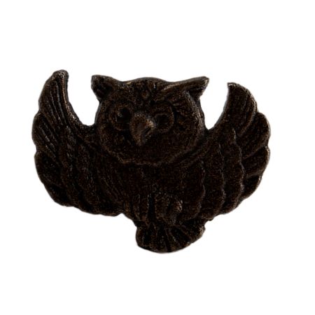 Antique Owl Fly Shape Metal Knobs