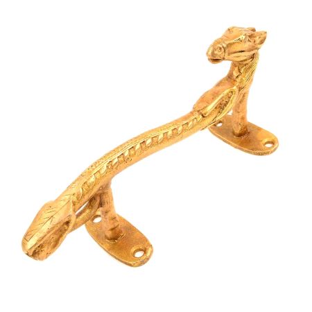 Pure Brass Metal Horse Door Handle