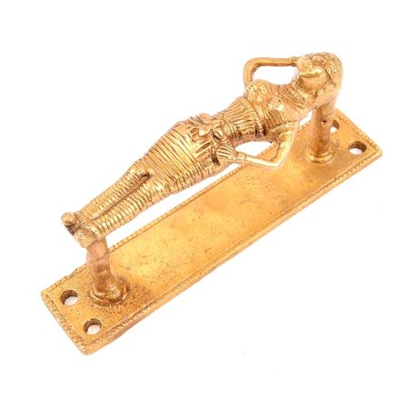 Handmade Brass Tribal Women Door Handle