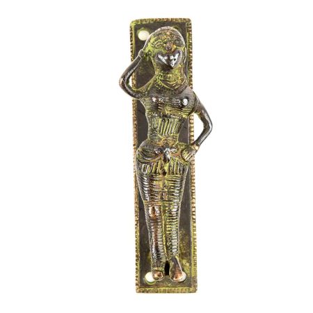 Black Bronze Tribal Female Door Handle