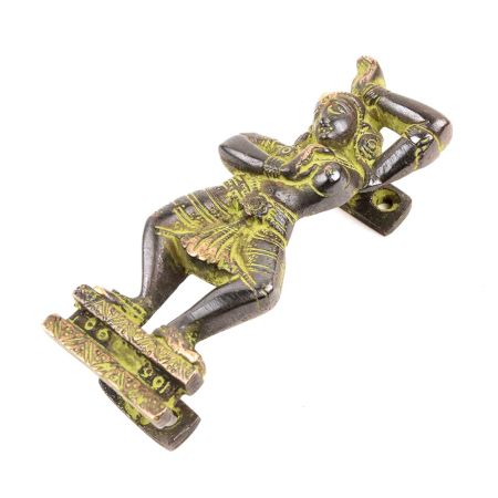 Black Tribal Girl In Graceful Oose Indian Dance