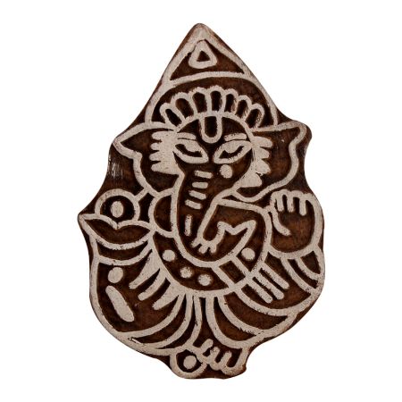 Set of 1 Piece New Wooden Printing Block