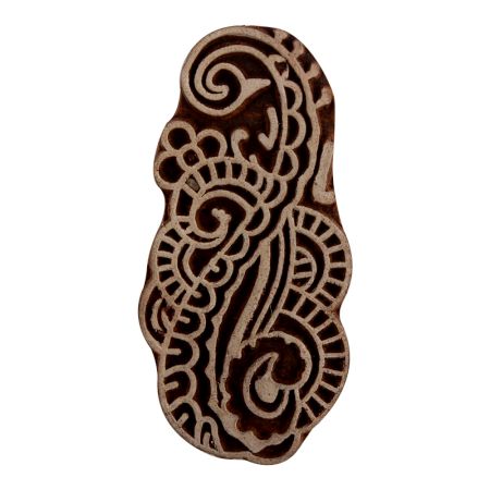 Set of 1 Piece New Wooden Printing Block