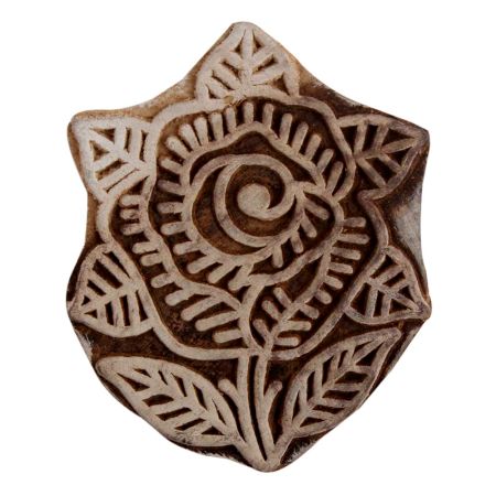 Set of 1 Piece New Wooden Printing Block