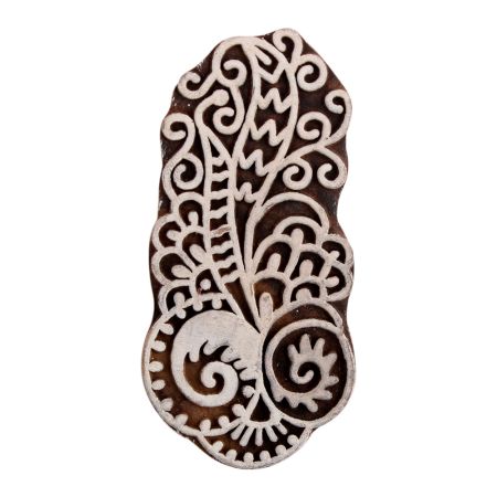 Set of 1 Piece New Wooden Printing Block