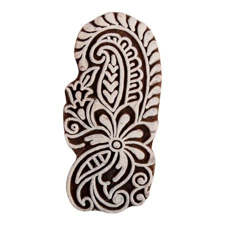 Set of 1 Piece New Wooden Printing Block