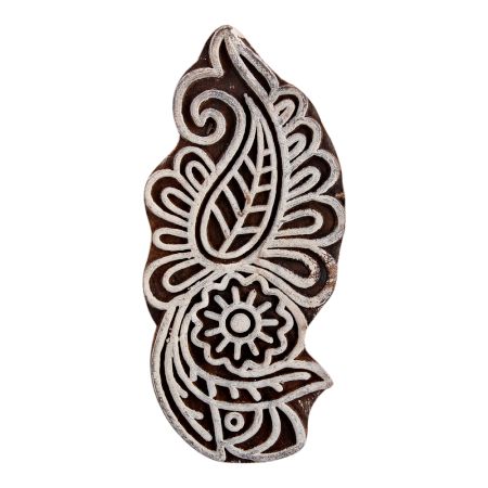 Set of 1 Piece New Wooden Printing Block