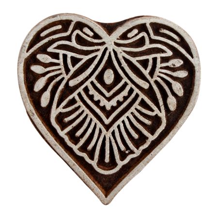 Set of 1 Piece New Wooden Printing Block