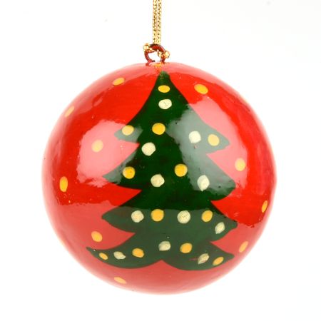 Santa Clause Hand Painted Christmas Ornament