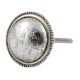 Silver Wheel Floral Metal Drawer Knobs Online