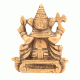 Ganesha Idol with 4 Hands in Sitting Position