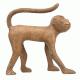 Brass Walking Monkey Sculpture