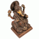 Seated Bronze Elephant God Ganesh Statue