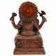 Seated Bronze Elephant God Ganesh Statue