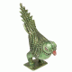 Great Bronze Parrot with Excellent Patina