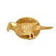 Golden Brass Parrot Door Knockers