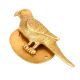 Golden Door Knocker Brass Parrot Figurine