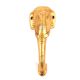 Brass Elephant Face Door Handle