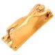 Handmade Brass Woman Sculpture Door Handle