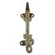 Black Green Brass Crocodile Door Handles