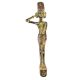 Bronze Tribal Female Figurine Door Handle