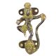 Indian Krishna Brass Door Handles