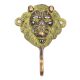 Black Lion Solid Brass Lion Head Wall Hooks