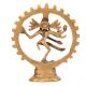 God Shiva Nataraj Polished Brass Statue