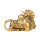 Brass Nandi Bull Decor Decorative