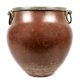 Large South Indian Hammered brass Water Storage Pot / Planter