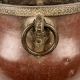 Large South Indian Hammered brass Water Storage Pot / Planter