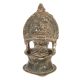 Hindu Laxmi Lamp Traditional Indian Ethnic Ritual Bronze Rare