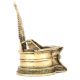 Brass Hand Carved Rare Laxmi Figure Laxmi Oil Lamp Deepak