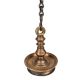 Brass Hanging Lamp with Chain Sara Vilaku