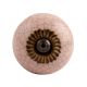 Baby Pink Crackle Ceramic Drawer Knob Online
