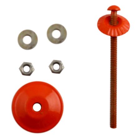Orange Knob Fitting