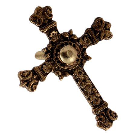 Brass Cross Drawer Knobs