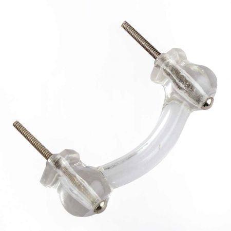 Clear Glass Dresser Handles