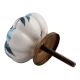 Multicolor Leaf Ceramic Melon Cabinet Knob Online