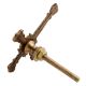 Brass Cross Drawer Knobs