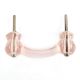 Pink Glass Handles