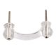 Clear Glass Dresser Handles