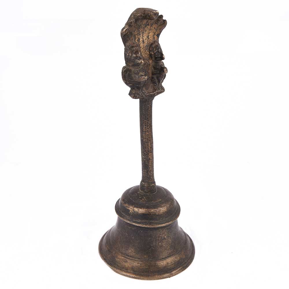 Brass Bell with Hanuman Handle
