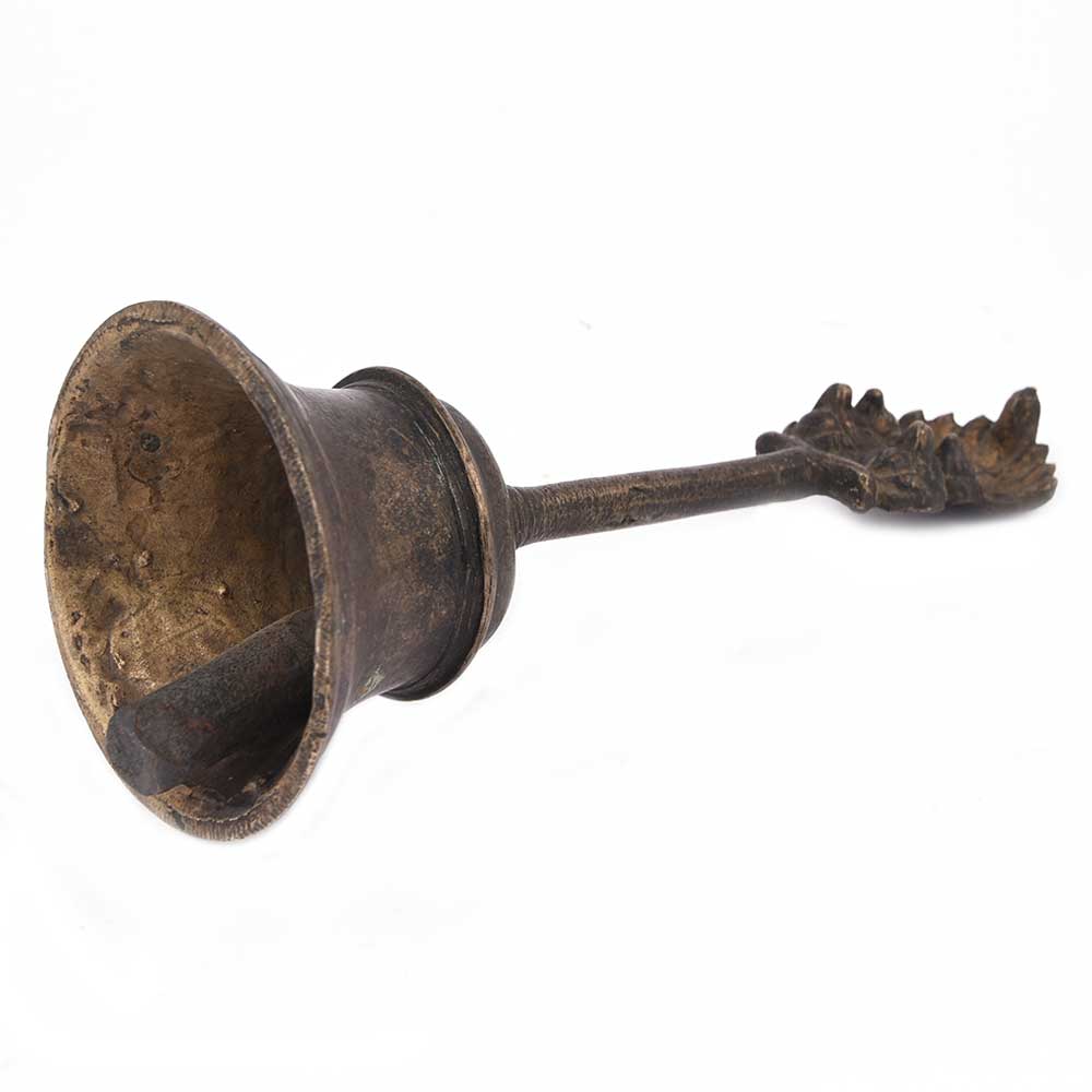 Brass Bell with Hanuman Handle