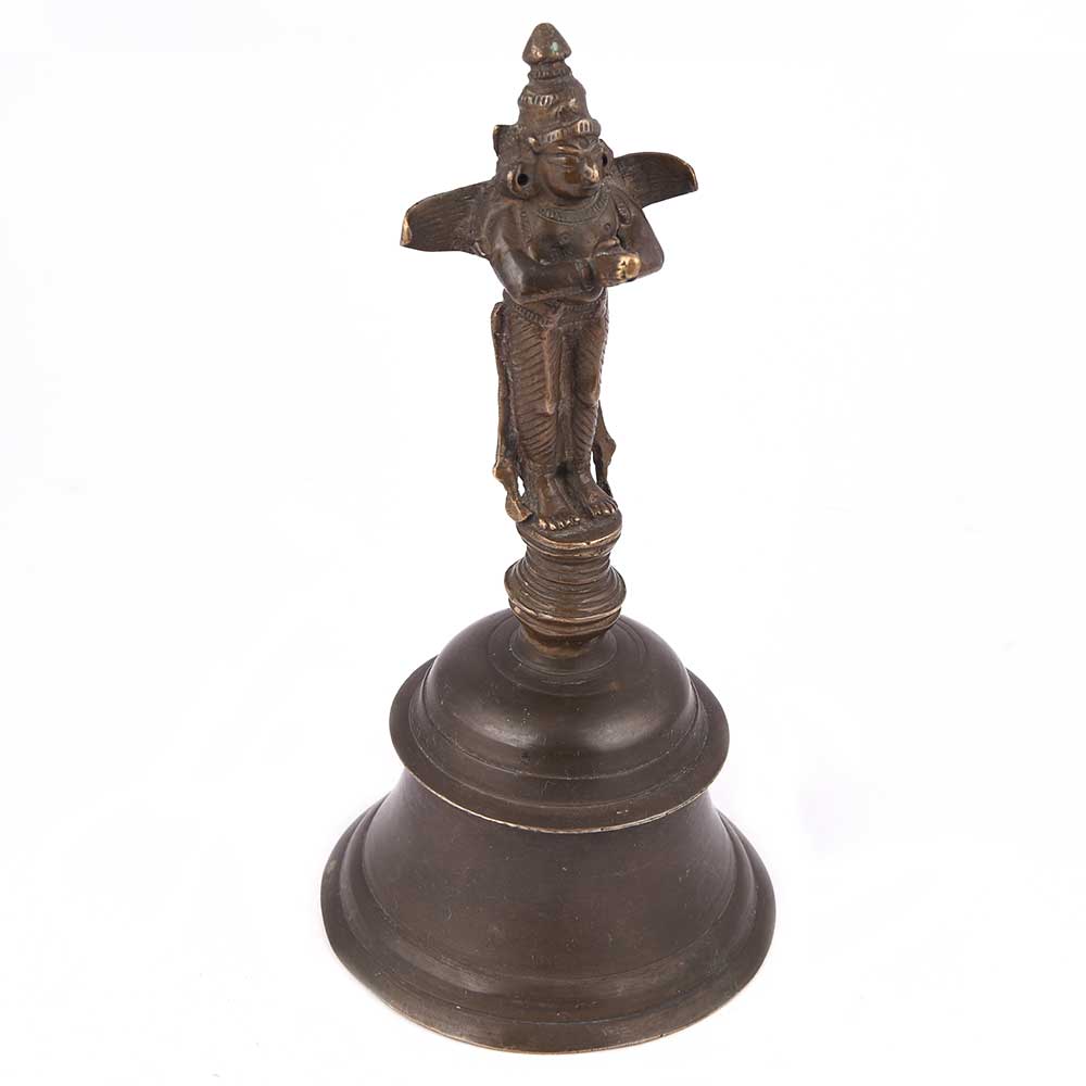 Brass Bell with Garuda Design